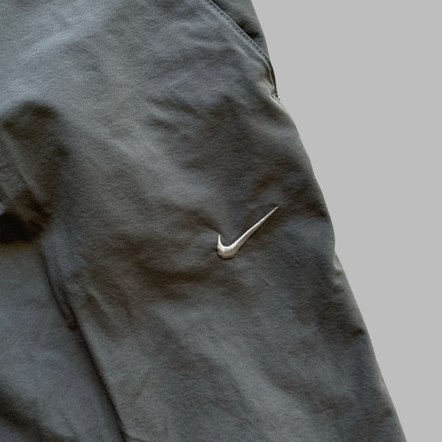 00s Nike Wide Leg Track Pants - Small