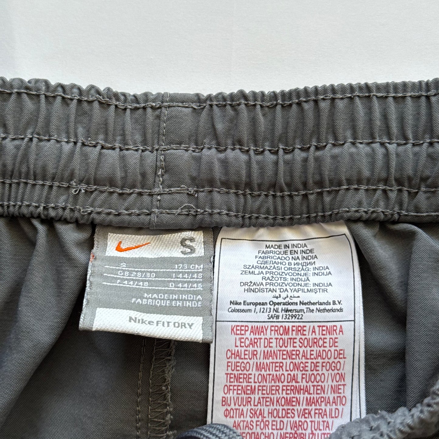 00s Nike Wide Leg Track Pants - Small