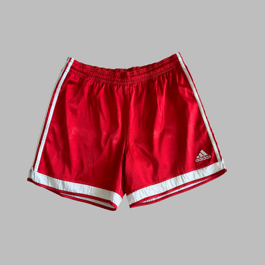 Y2K Adidas Three Stripe Lightweight Active Shorts - XL