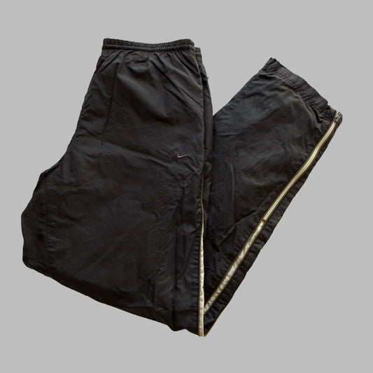 00s Nike Baggy Track Pants - Black