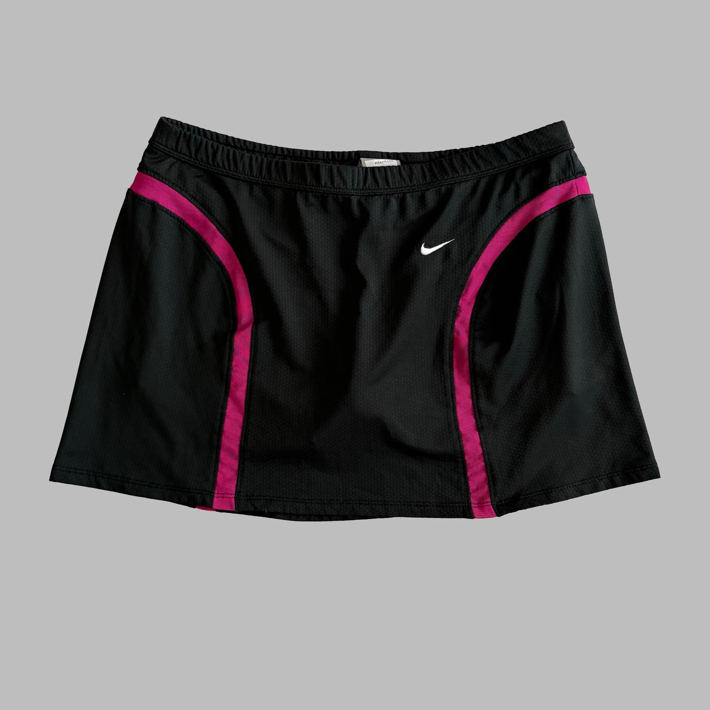 Y2K Nike Panelled Mini Skirt - S