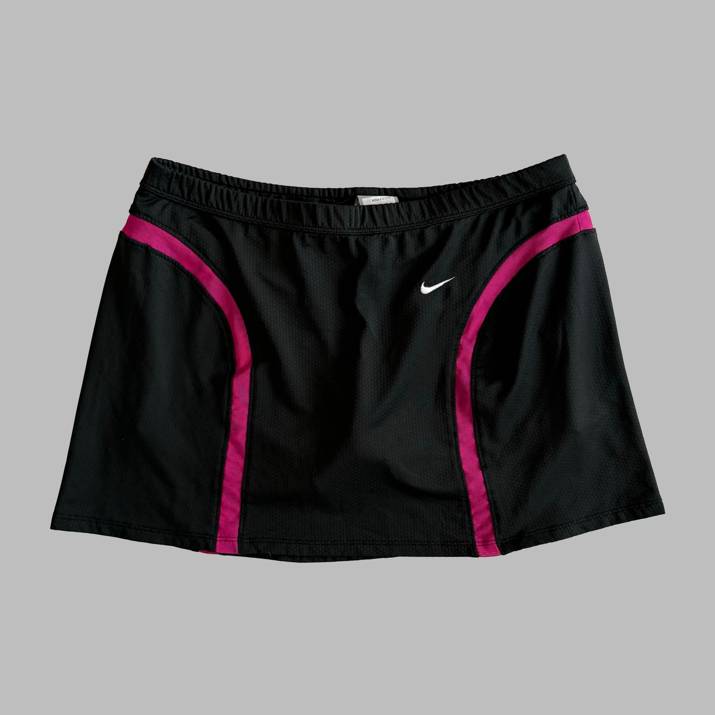 Y2K Nike Panelled Mini Skirt - S