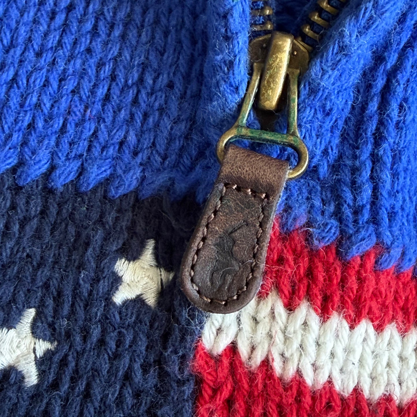 Polo Flag Quarter Zip - Medium