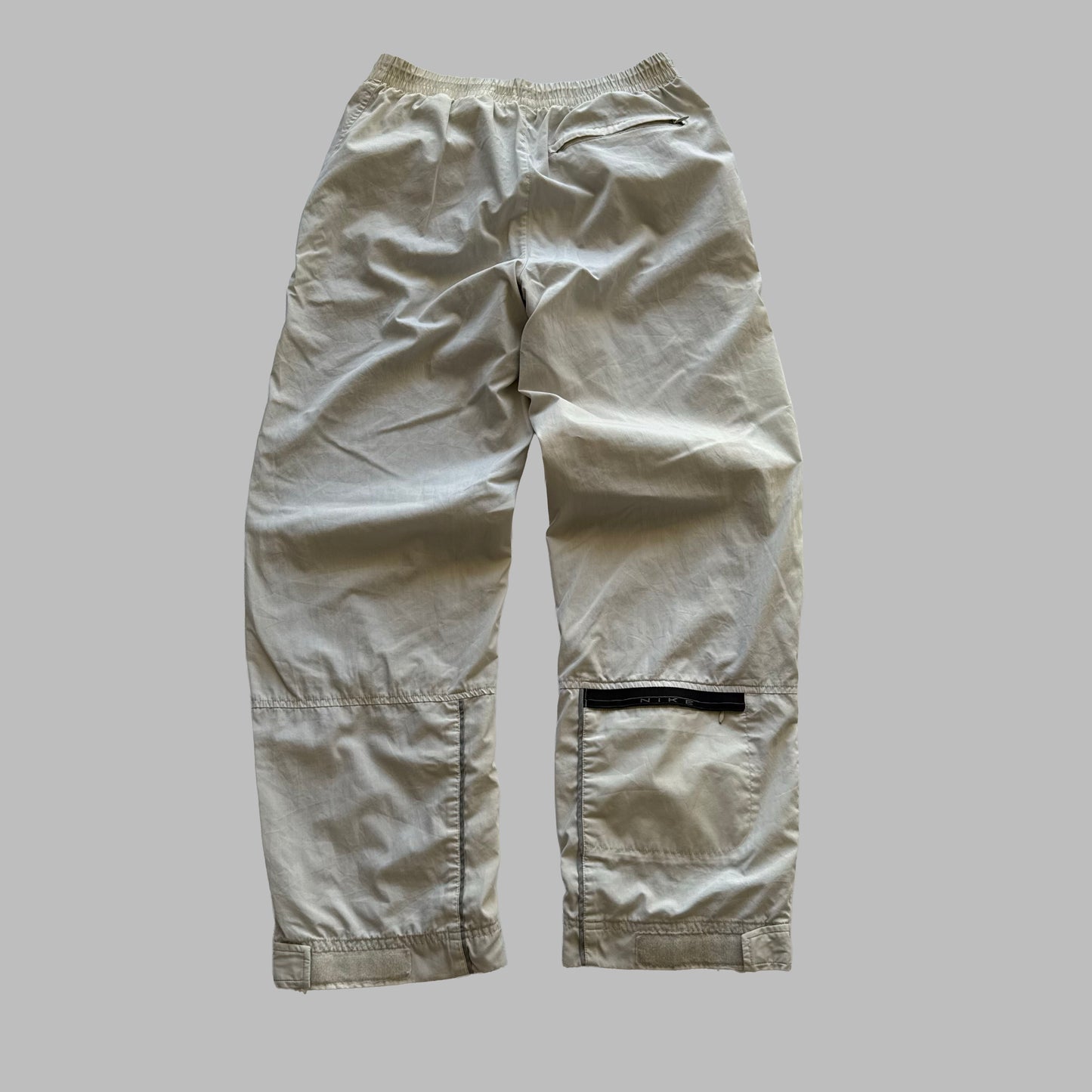 00s Nike Wide Leg Track Pants - Small