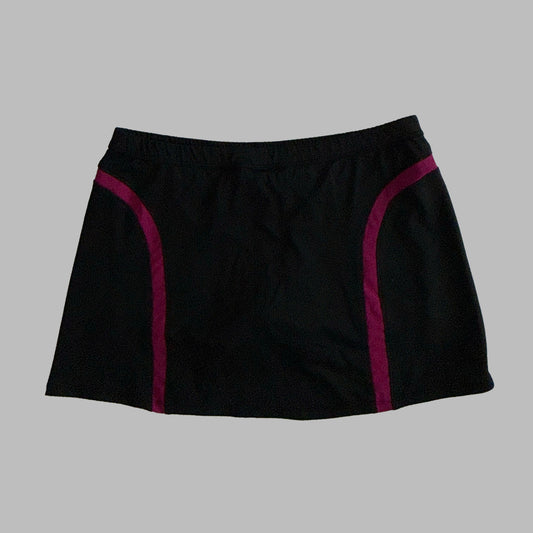 Y2K Nike Panelled Mini Skirt - S