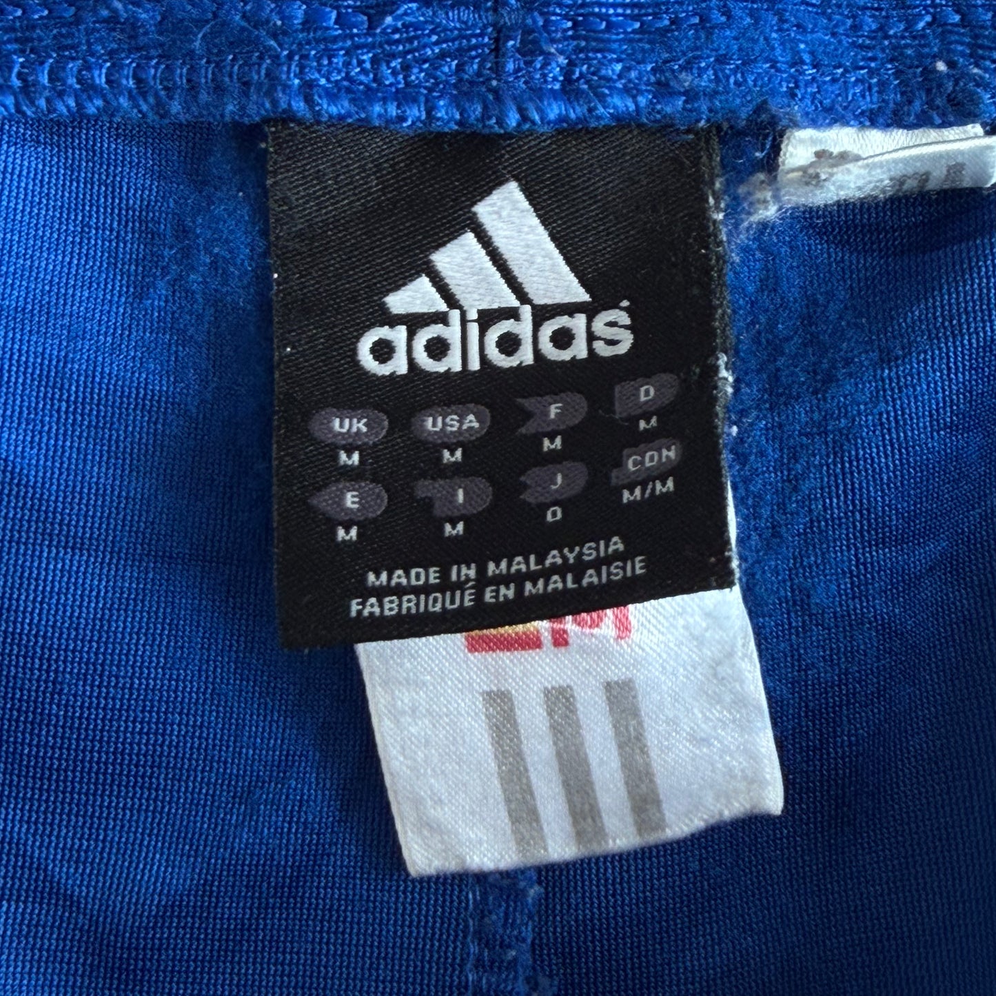 Y2K Adidas Three Stripe Basketball Shorts - M