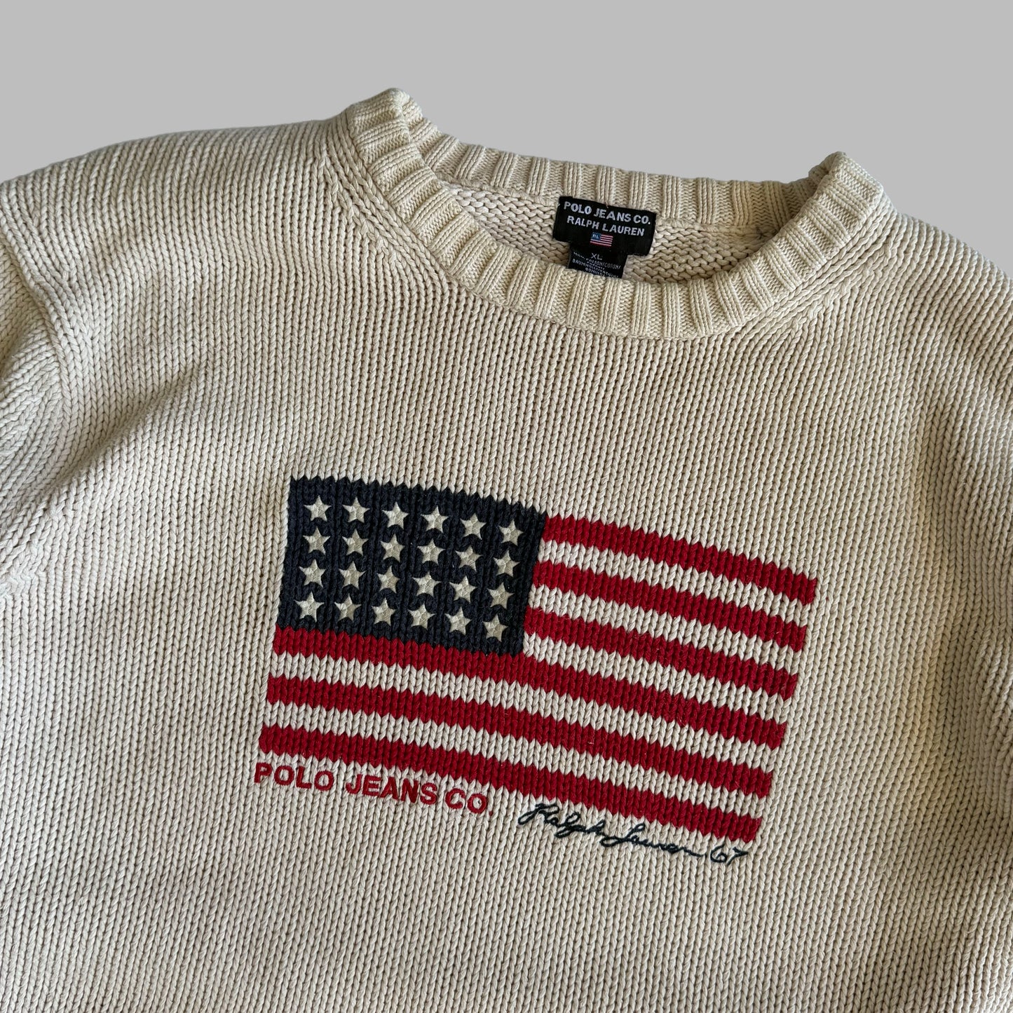 Polo Flag Knit - XL