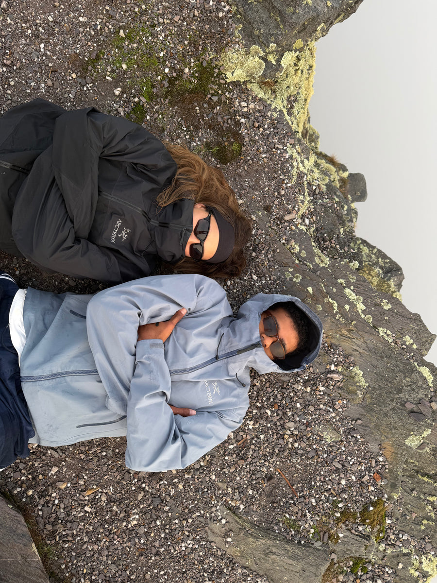 Arcteryx Shell jackets + Oakley Sunglasses