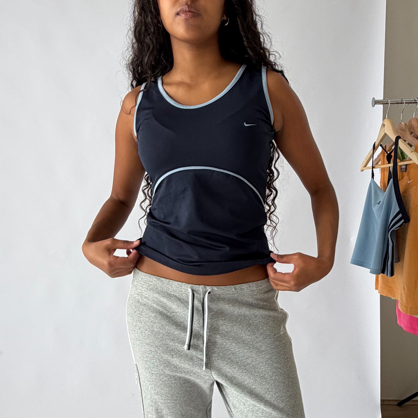 Y2K Nike Minimal Activewear Top - M/L
