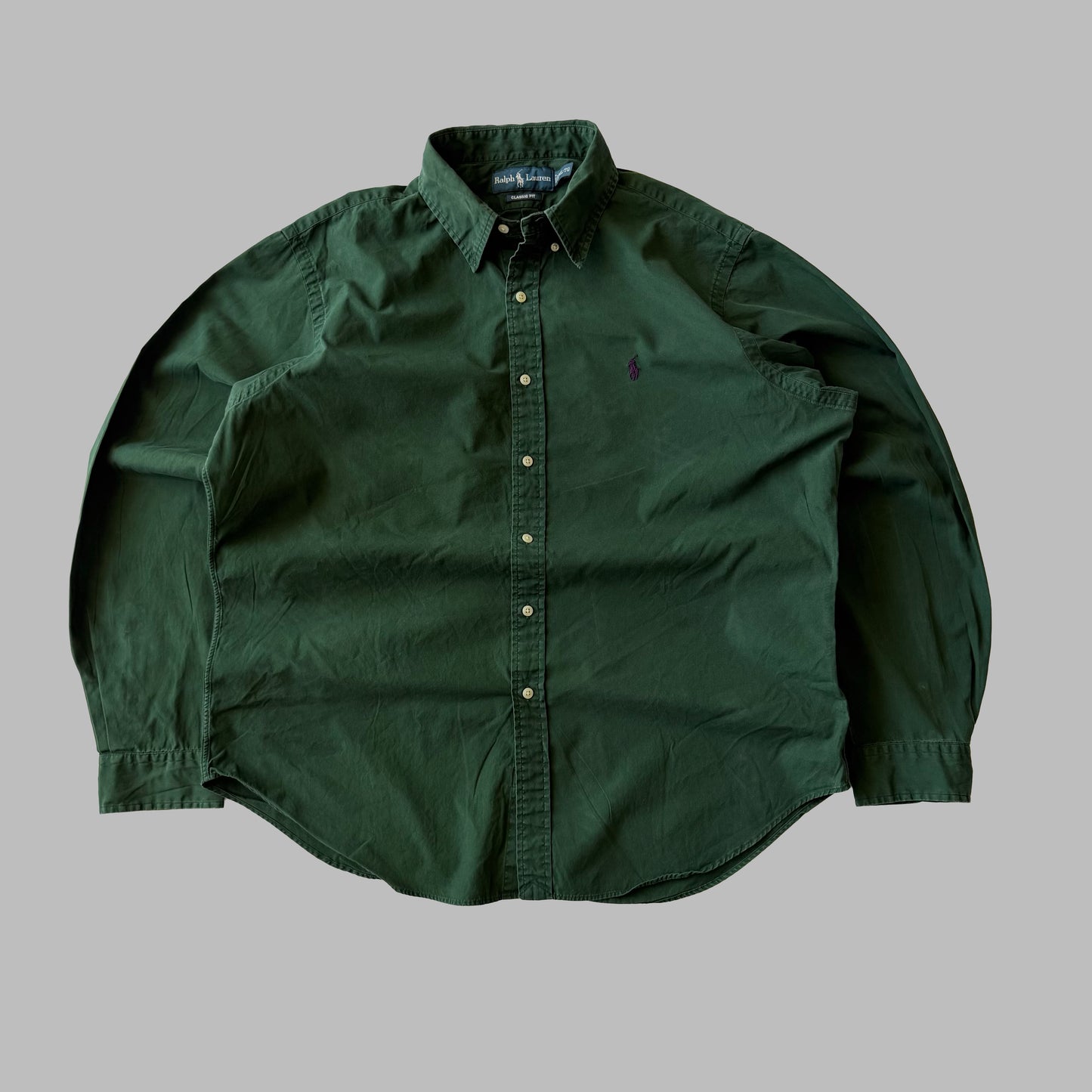 90s Ralph Lauren Button Up Shirt - XL