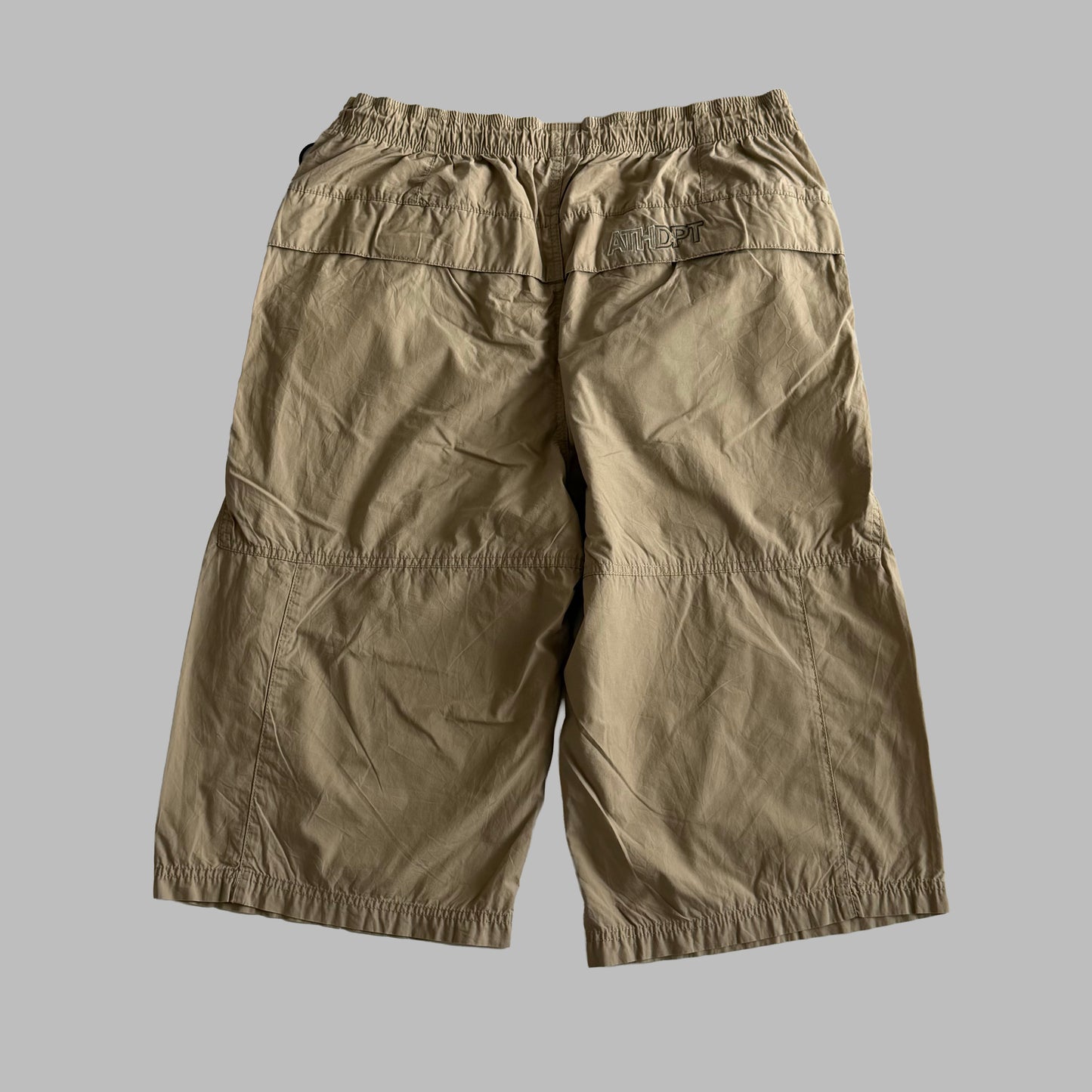 Y2K Nike Wide Leg Cargo Shorts - L
