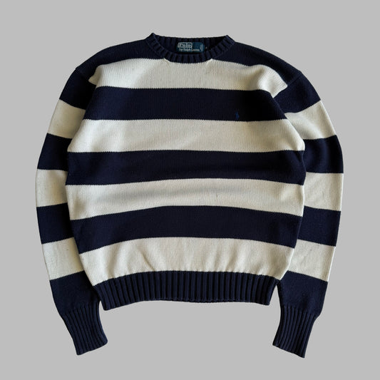 Ralph Lauren Striped Heavy Knit - Medium