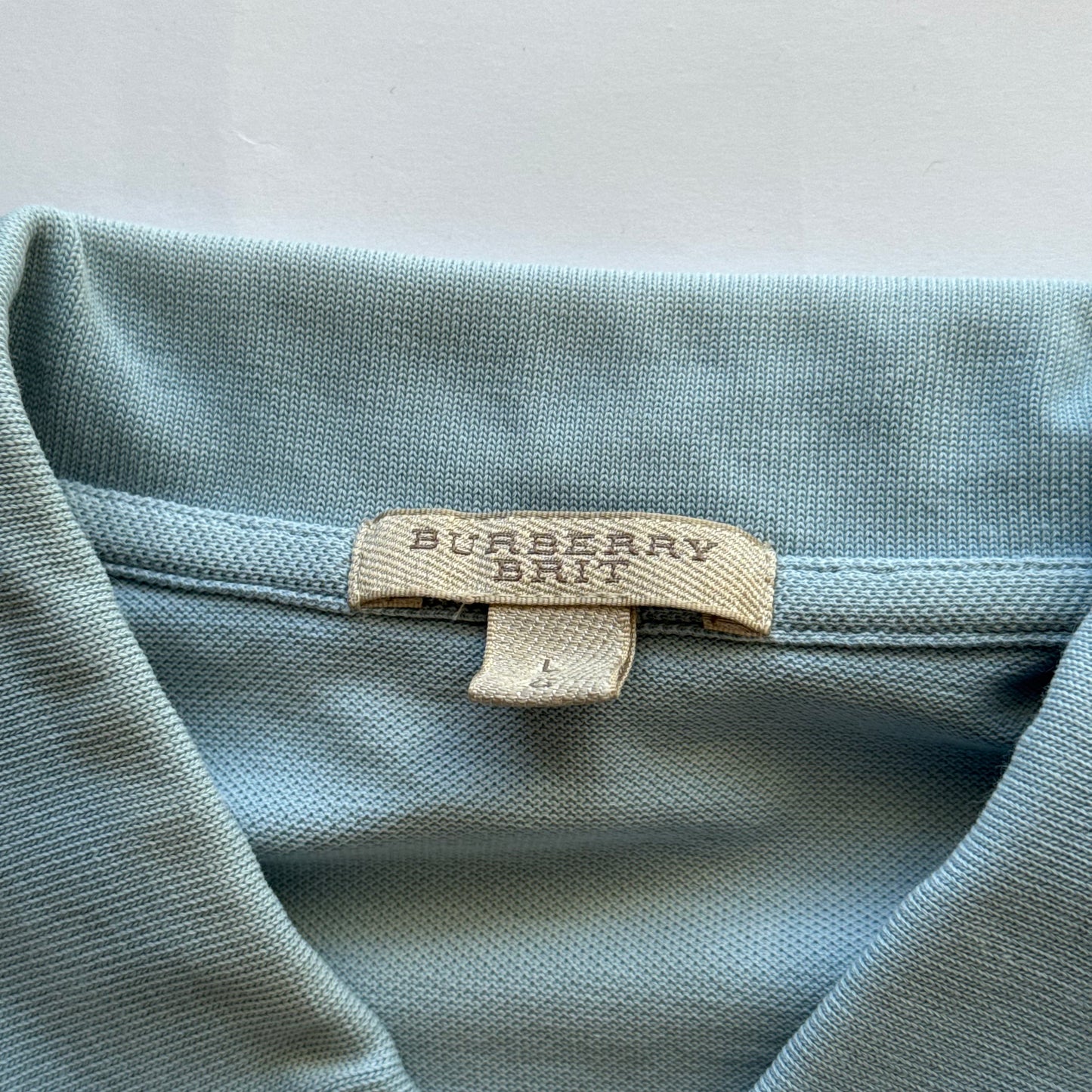 Burberry Polo Shirt - Large