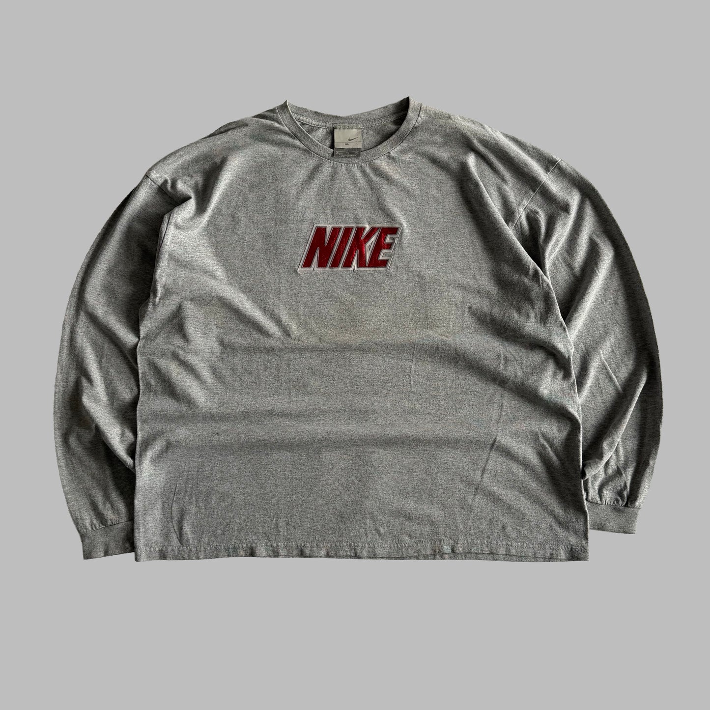 Y2K Nike Spell Out Longsleeve - XL