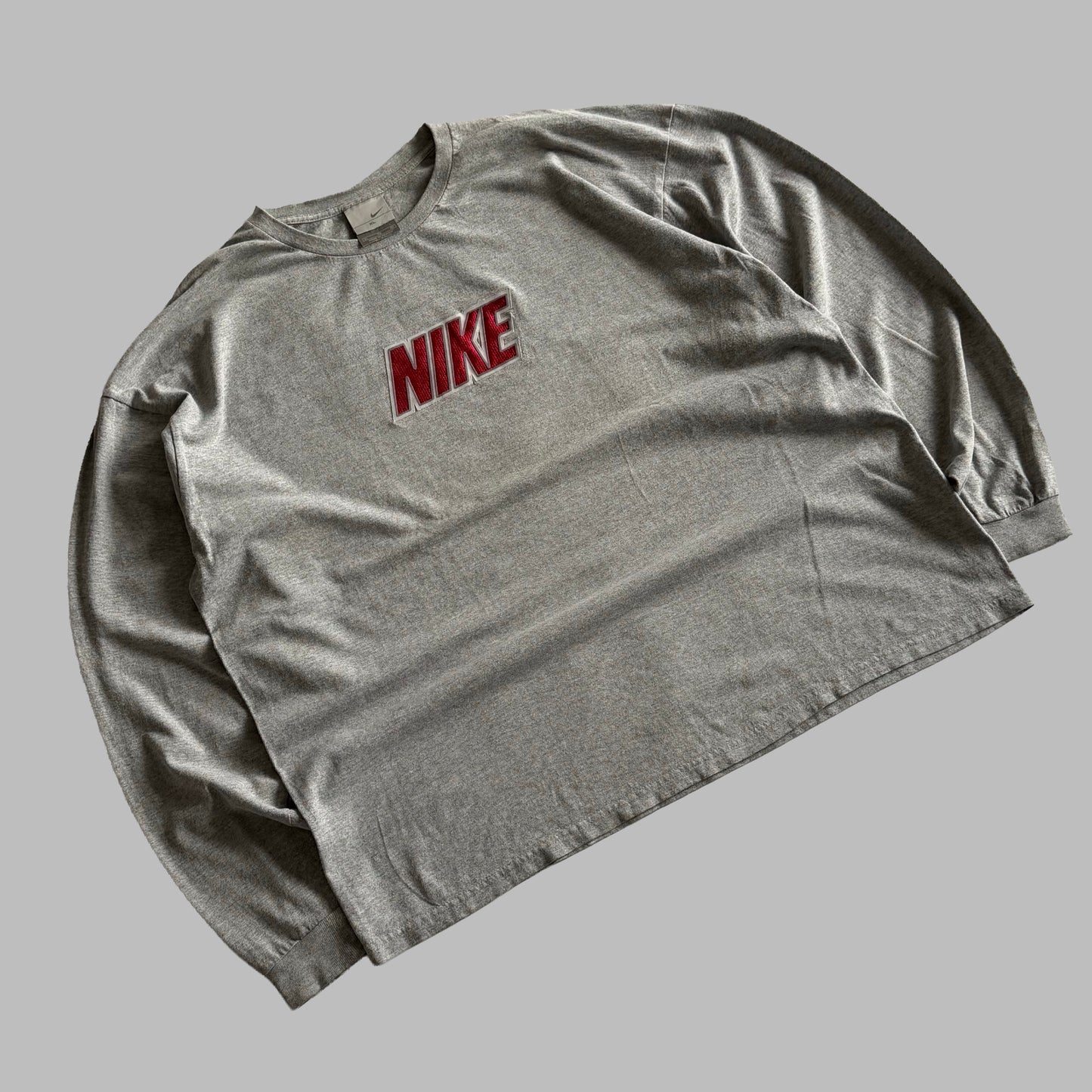 Y2K Nike Spell Out Longsleeve - XL