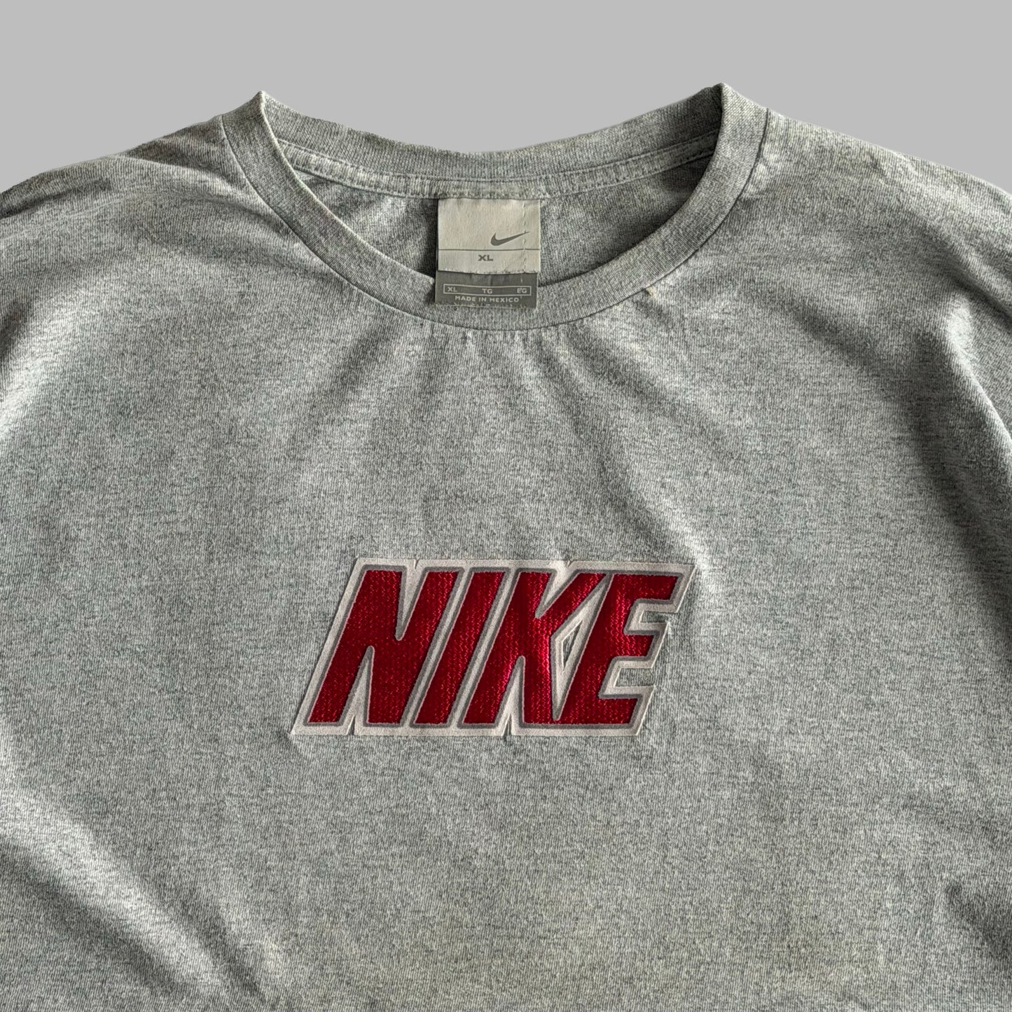 Y2K Nike Spell Out Longsleeve - XL