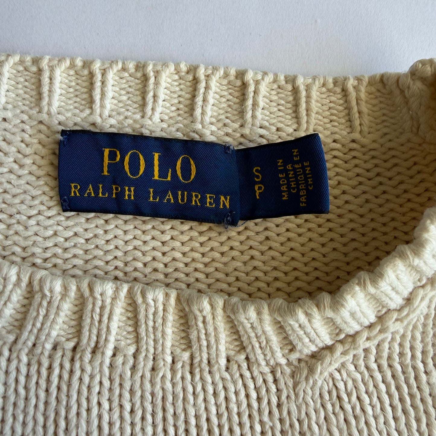Ralph Lauren Heavy Knit - XS