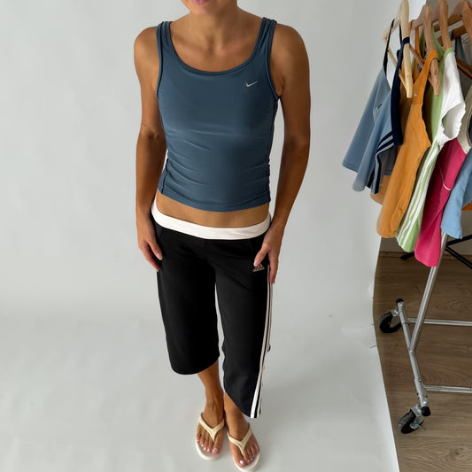 Y2K Nike Scoop Neck Activewear Tank - S