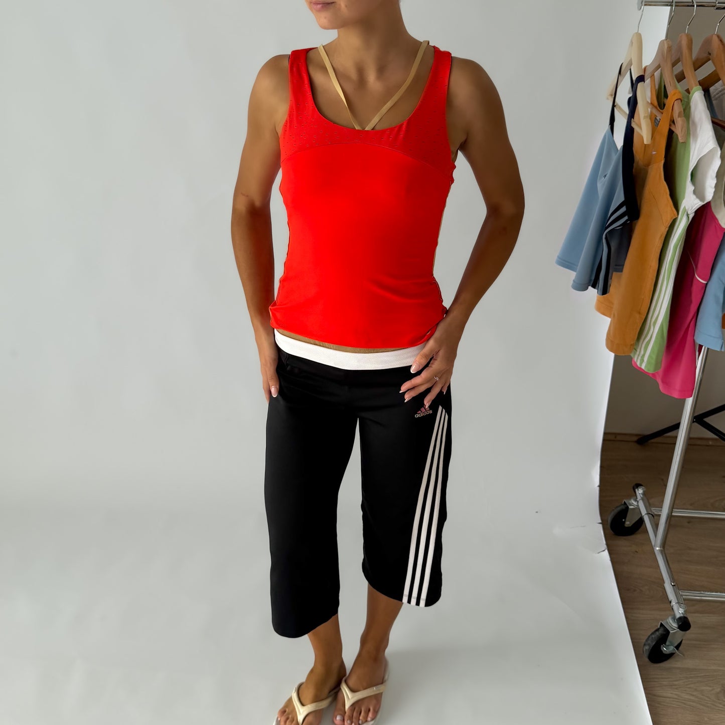 Y2K Nike Racerback Activewear Tank - S/M