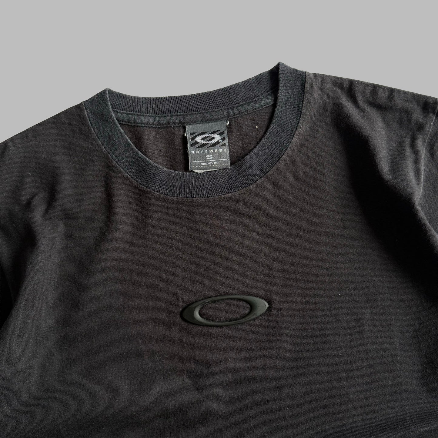 Y2K Oakley Software 3D Ellipse T-Shirt - S