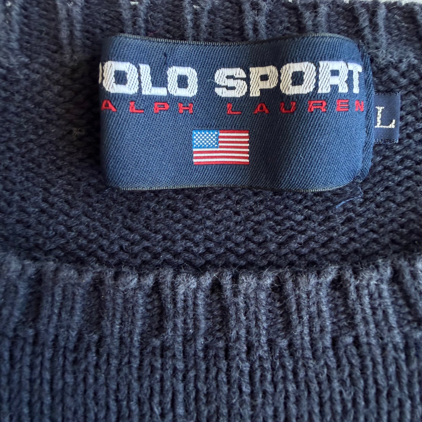 Polo Sport Heavy Knit - Small