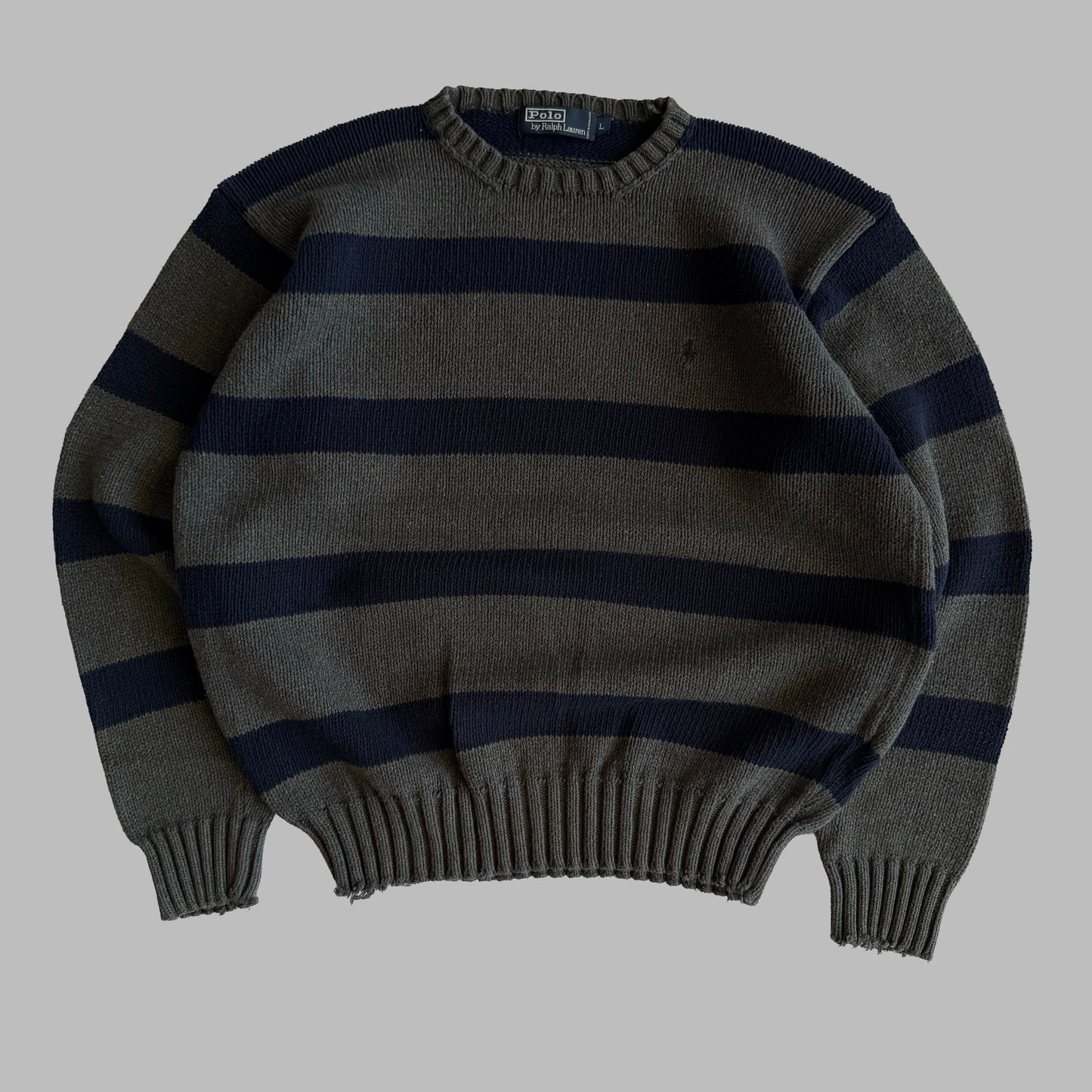 Ralph lauren Striped Knit - Large