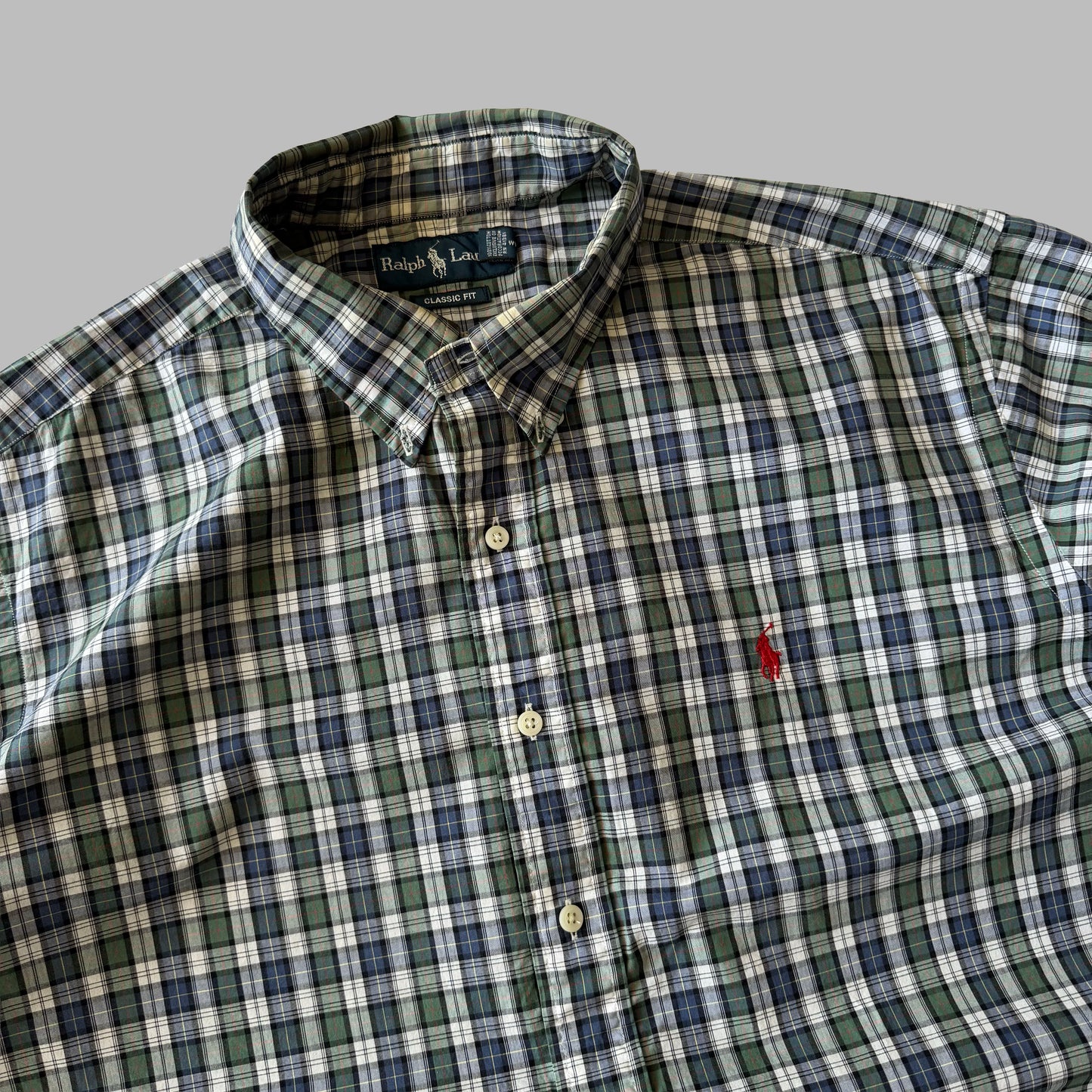 90s Ralph Lauren Button Up Shirt - XL