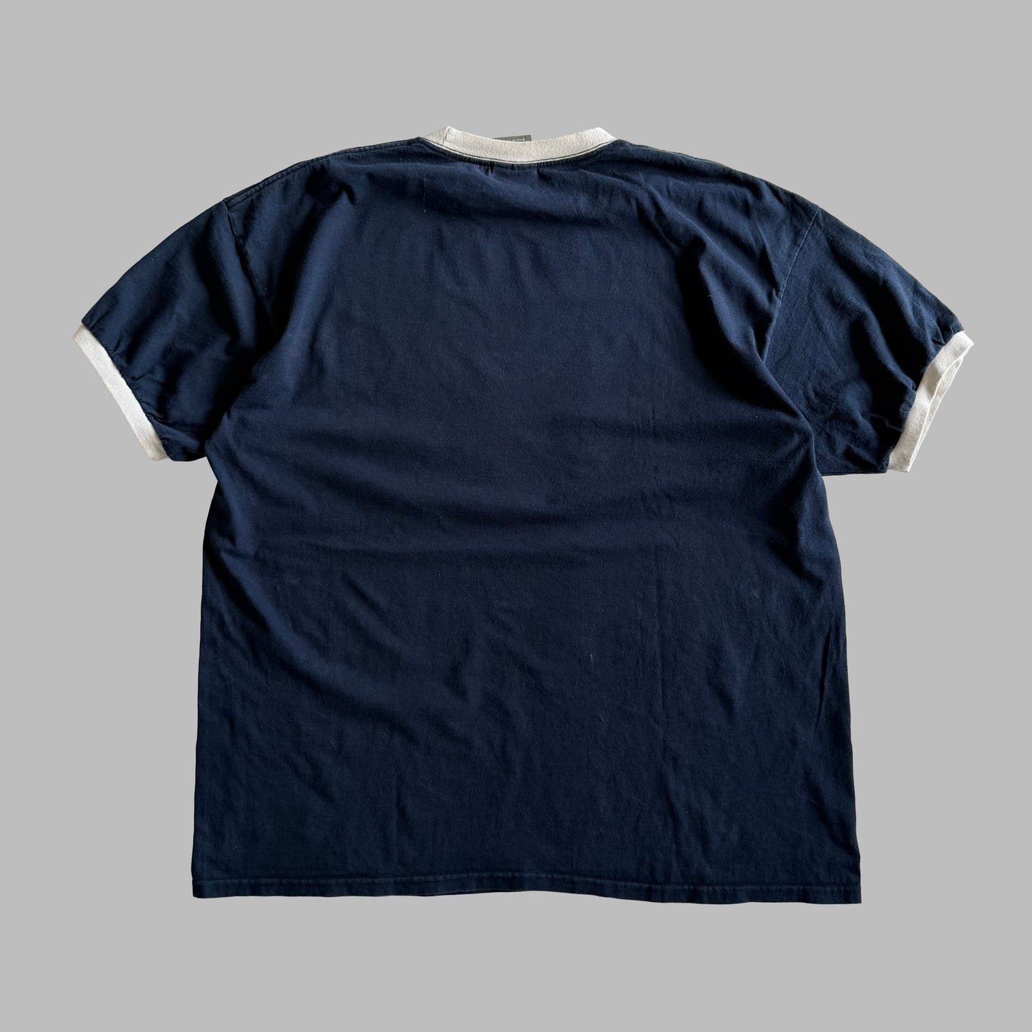 Y2K Nike Yankees Ringer T-Shirt - XL