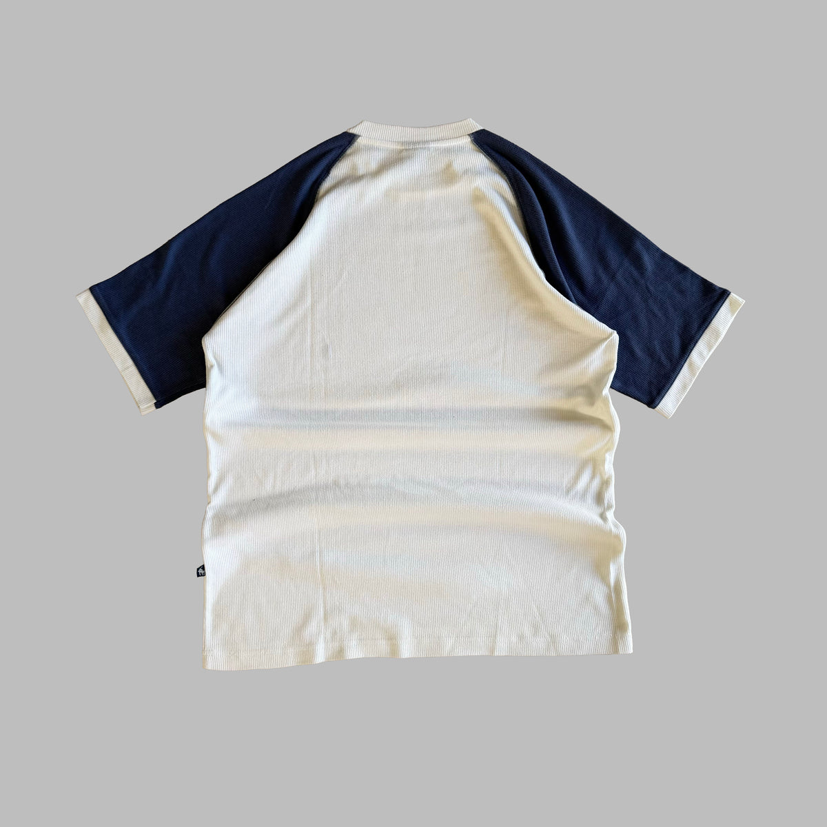 Y2K Ralph Lauren Polo Sport Ribbed Raglan T-Shirt - XL
