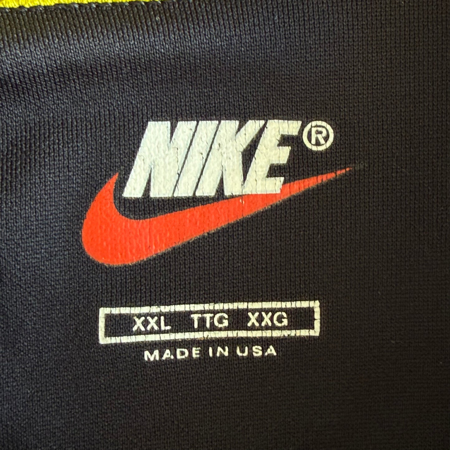 90s NikeLightweight Quarter Zip T-Shirt - XXL