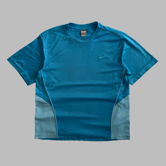 Y2K Nike Panelled Lightweight T-Shirt - L