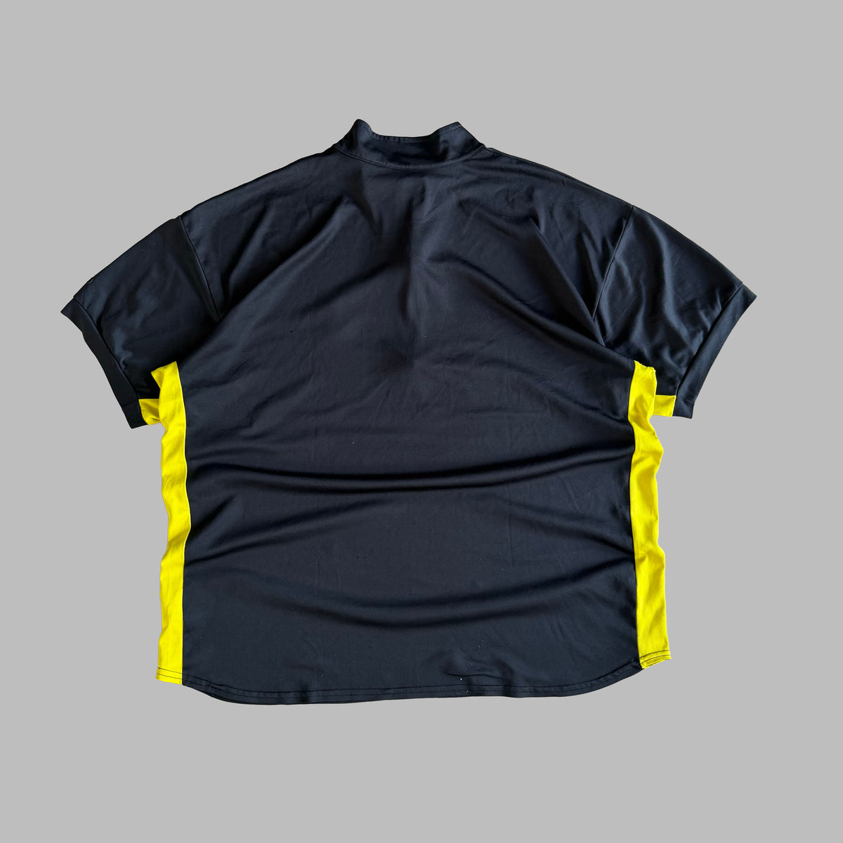90s NikeLightweight Quarter Zip T-Shirt - XXL