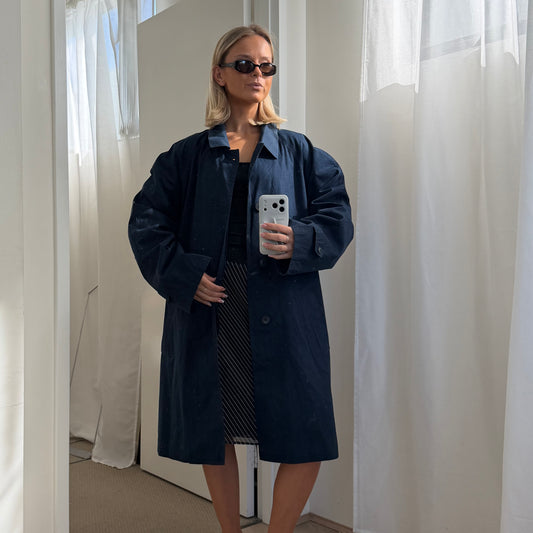 90s Burberry  Trench Coat - M