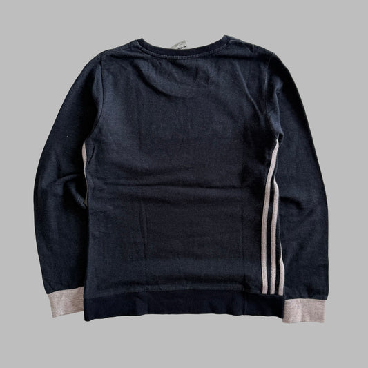 Y2K Adidas Spell Out Sweatshirt - S