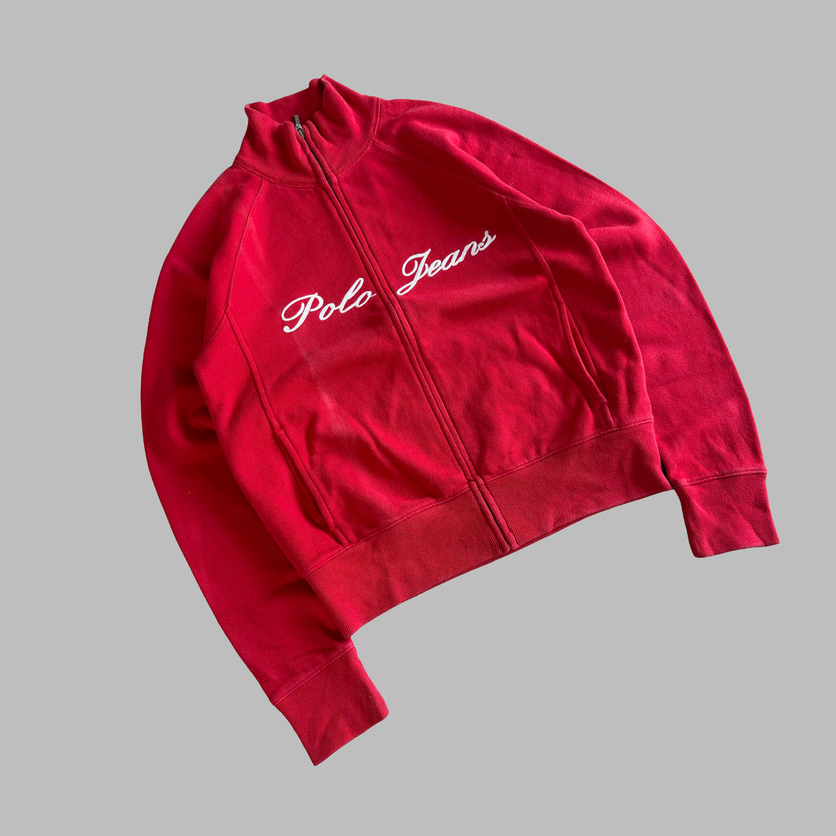 Y2K Ralph Lauren Polo Jeans Co Cursive Track Jacket - M
