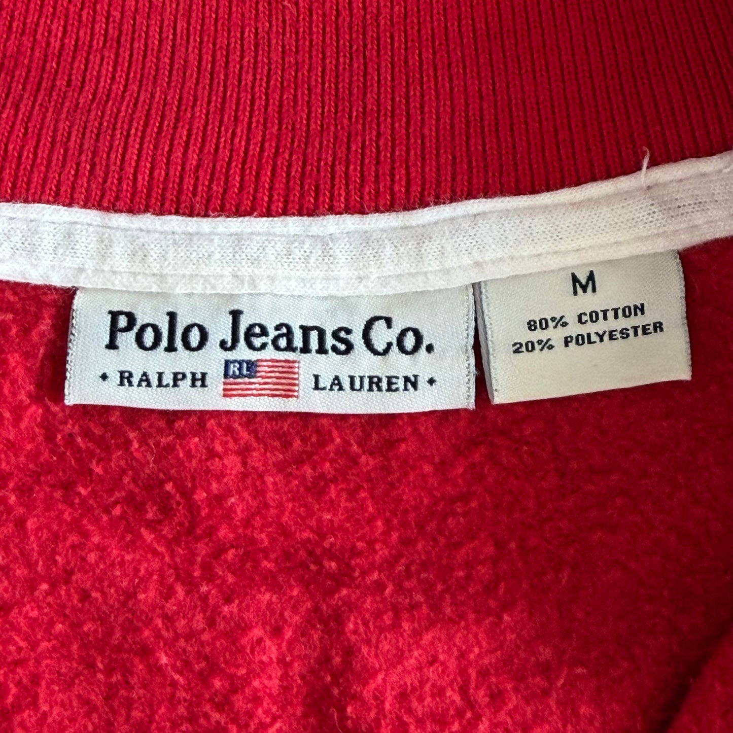 Y2K Ralph Lauren Polo Jeans Co Cursive Track Jacket - M
