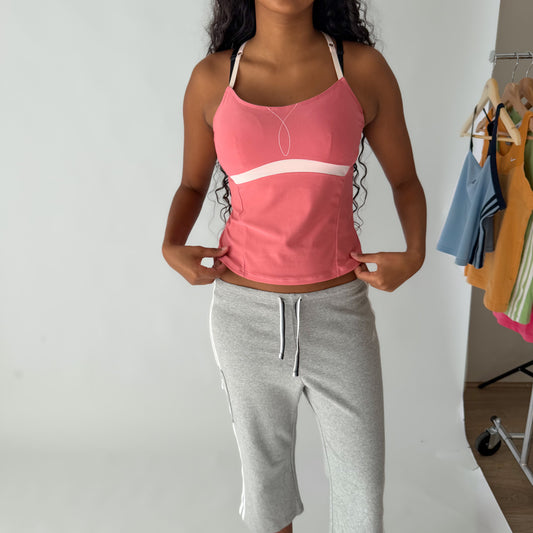 Y2K Nike Synched Activewear Top - S/M