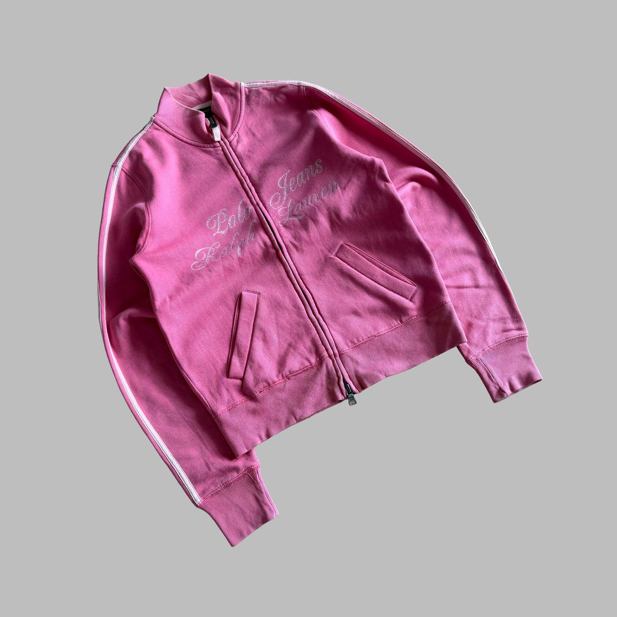Y2K Ralph Lauren Polo Jeans Co Cursive Track Jacket - S