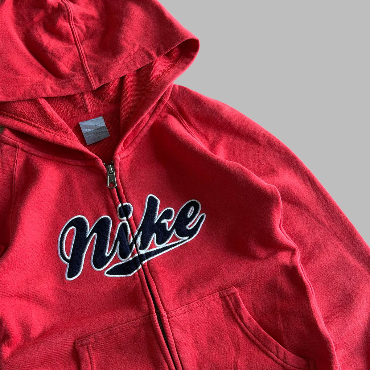 Y2K Nike Cursive Spell Out Jacket - S/M