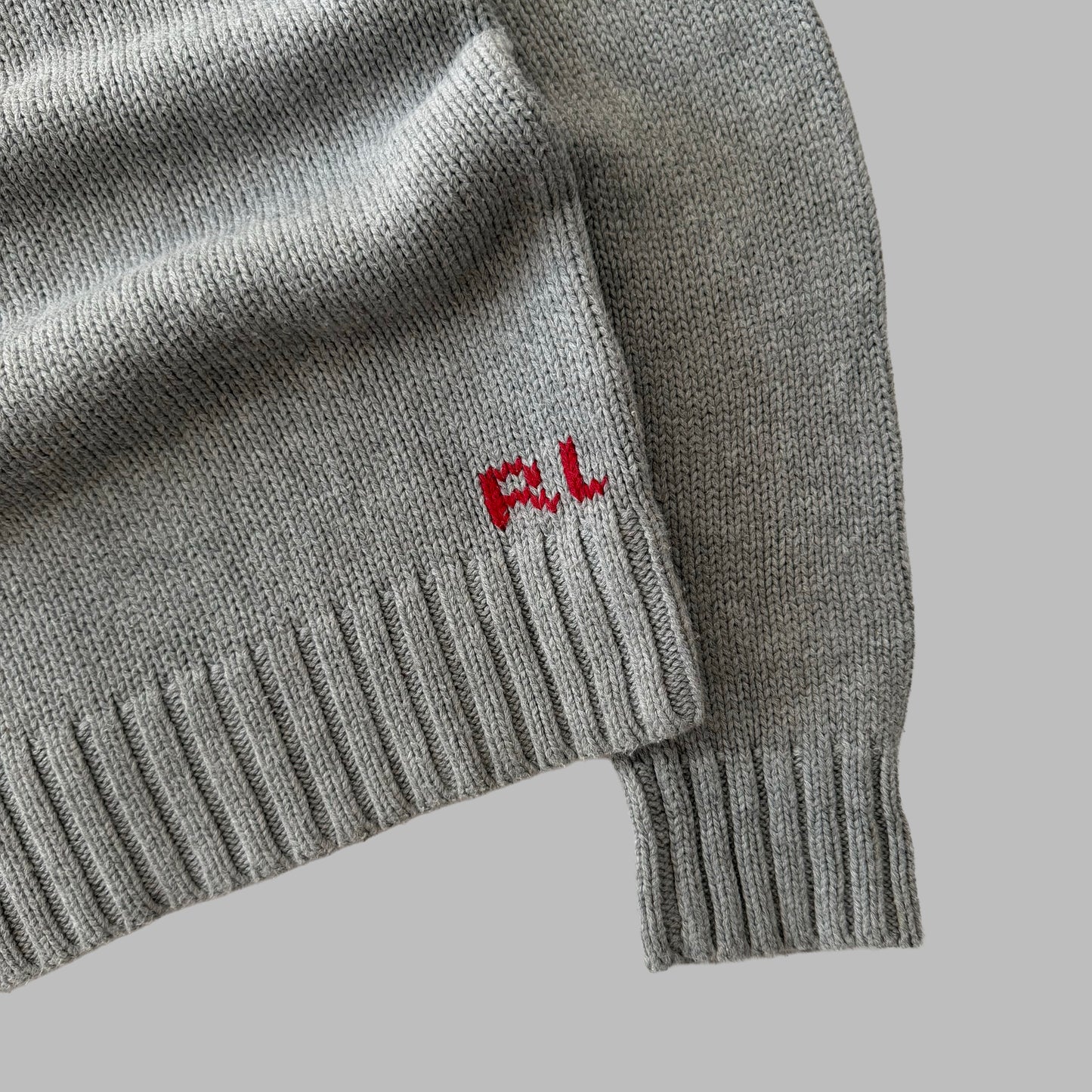 Ralph Lauren Flag Heavy Knit - Small