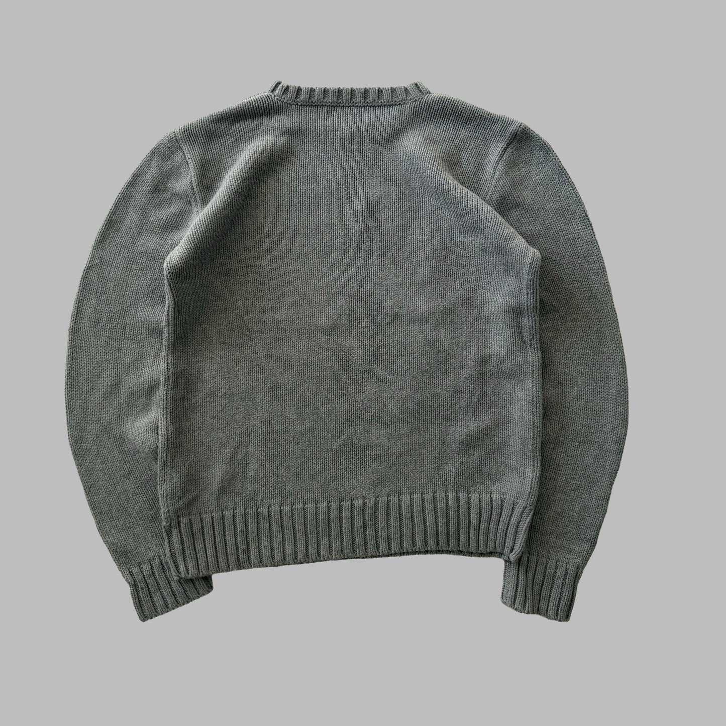 Ralph Lauren Flag Heavy Knit - Small