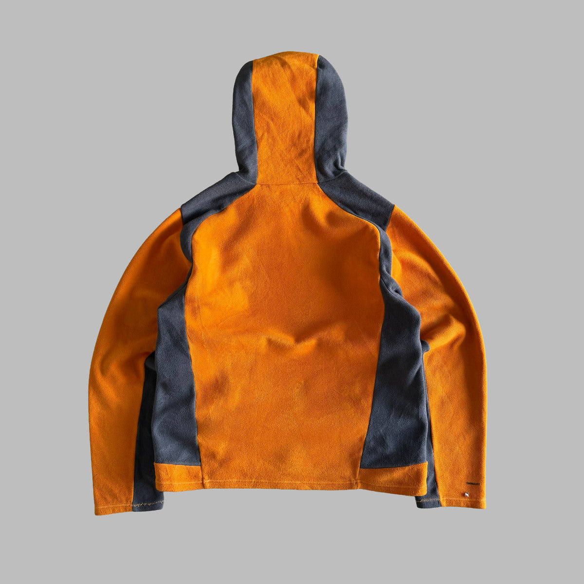 Y2K Nike Panelled Fleece Hoodie - S/M