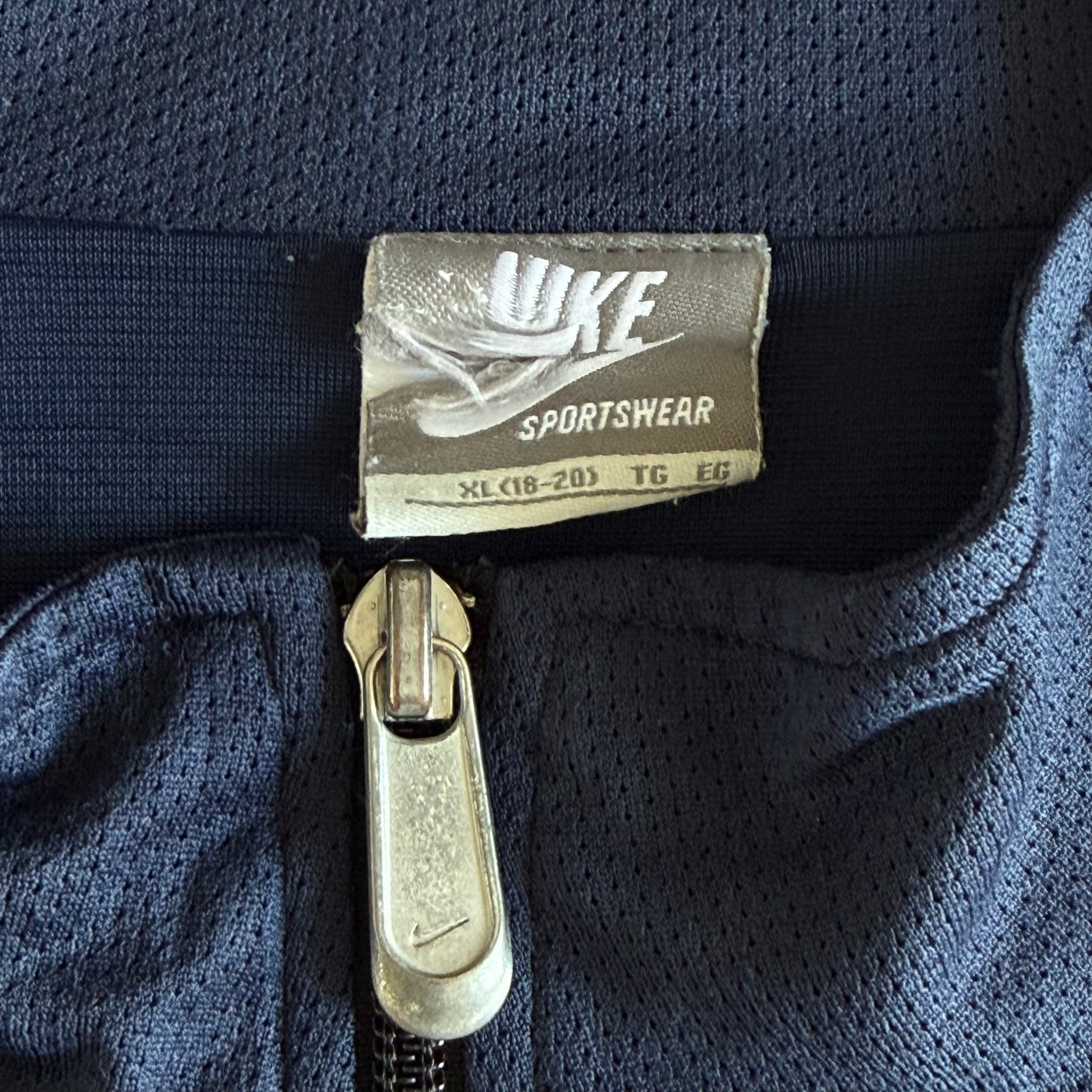 Y2K Nike Striped Track Jacket - Xl/XXL