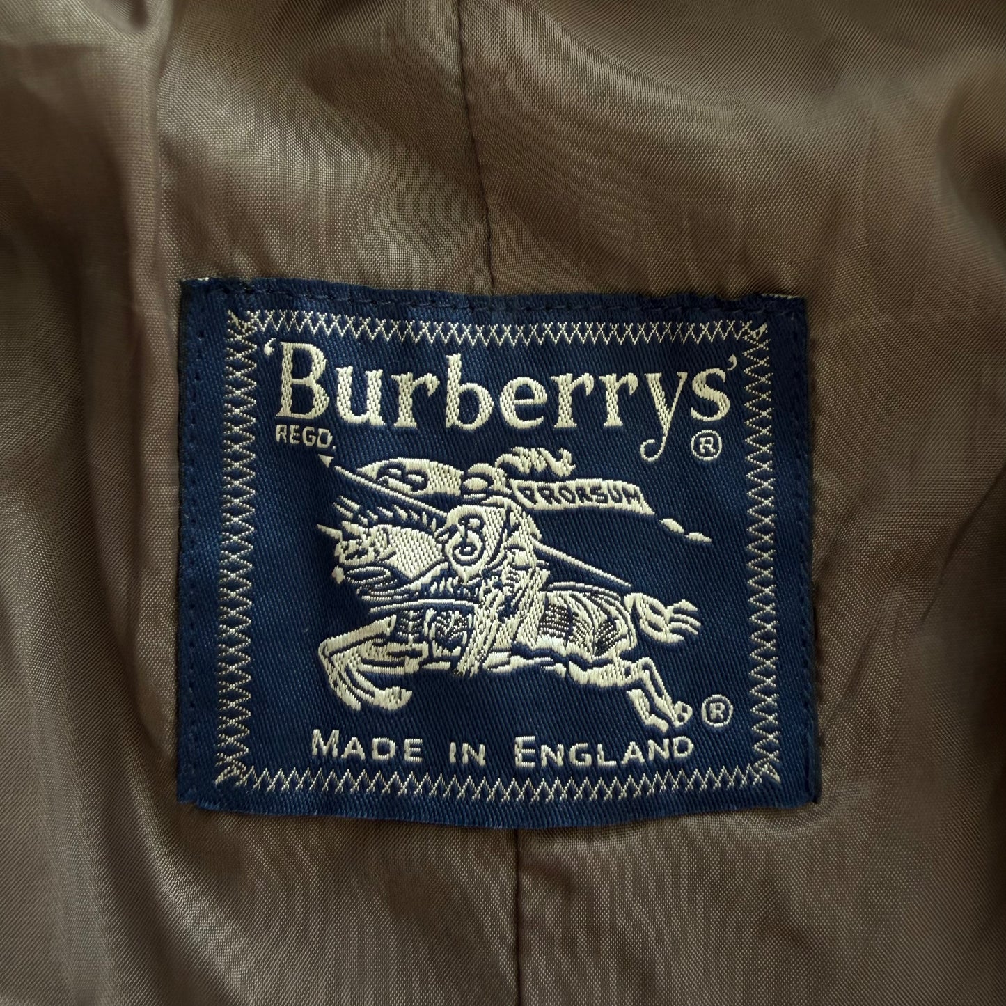 90s Burberry Double Breasted Trench Coat - L