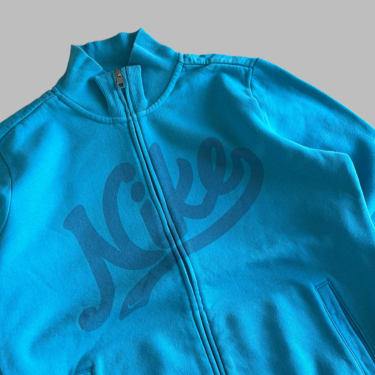 Y2K Nike Cursive Track Jacket - L