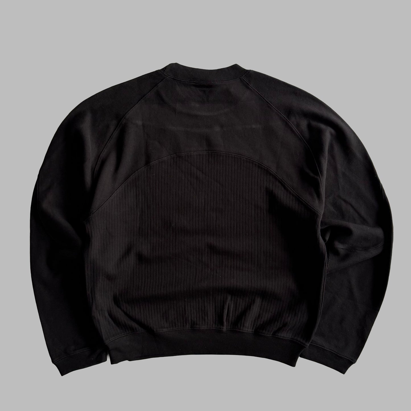 Y2K Oakley Ribbed Thermal Sweatshirt - S