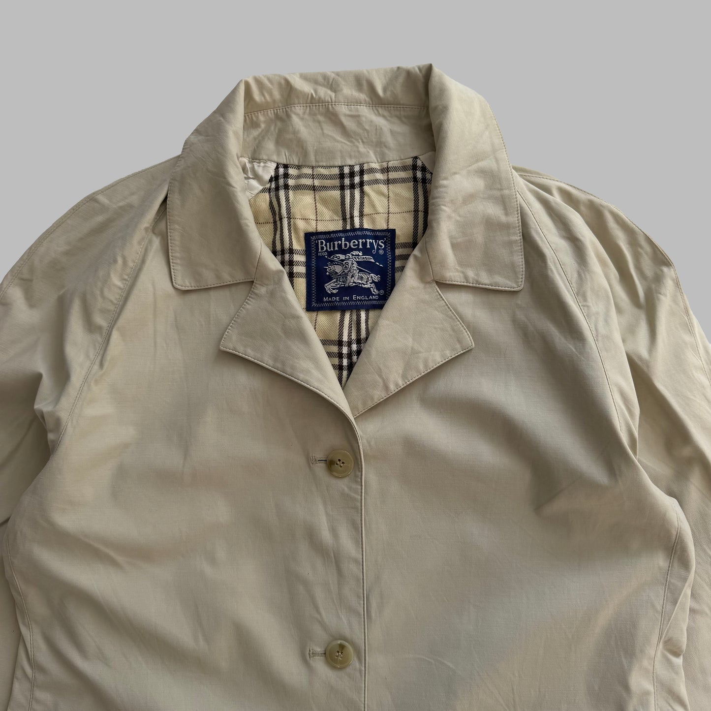 90s Burberry Trench Coat - S
