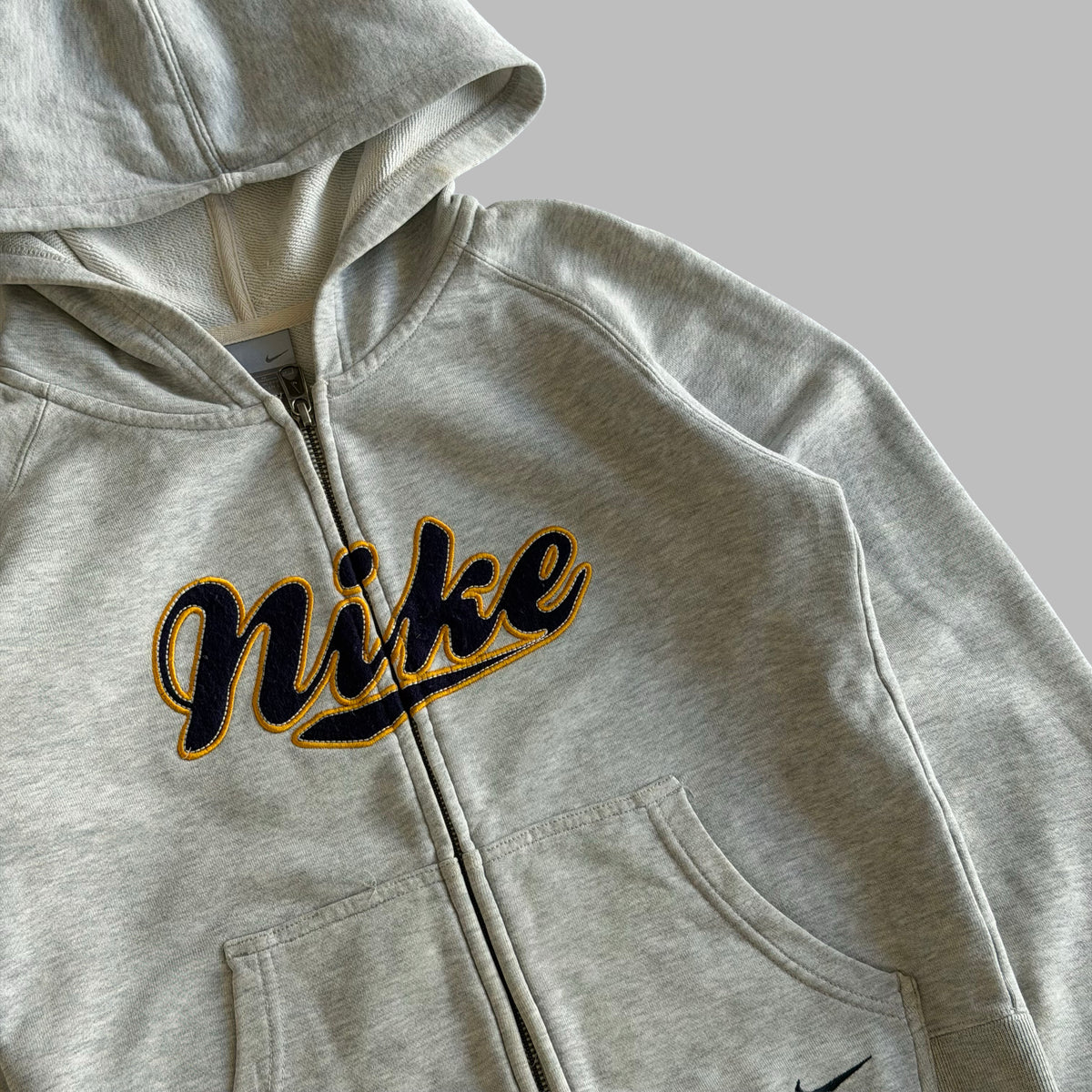 Y2K Nike Cursive Spell Out Jacket - S/M