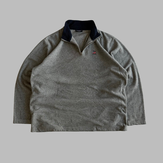 Y2K Ralph Lauren Polo Jeans Fleece Quarter Zip - XL/XXL