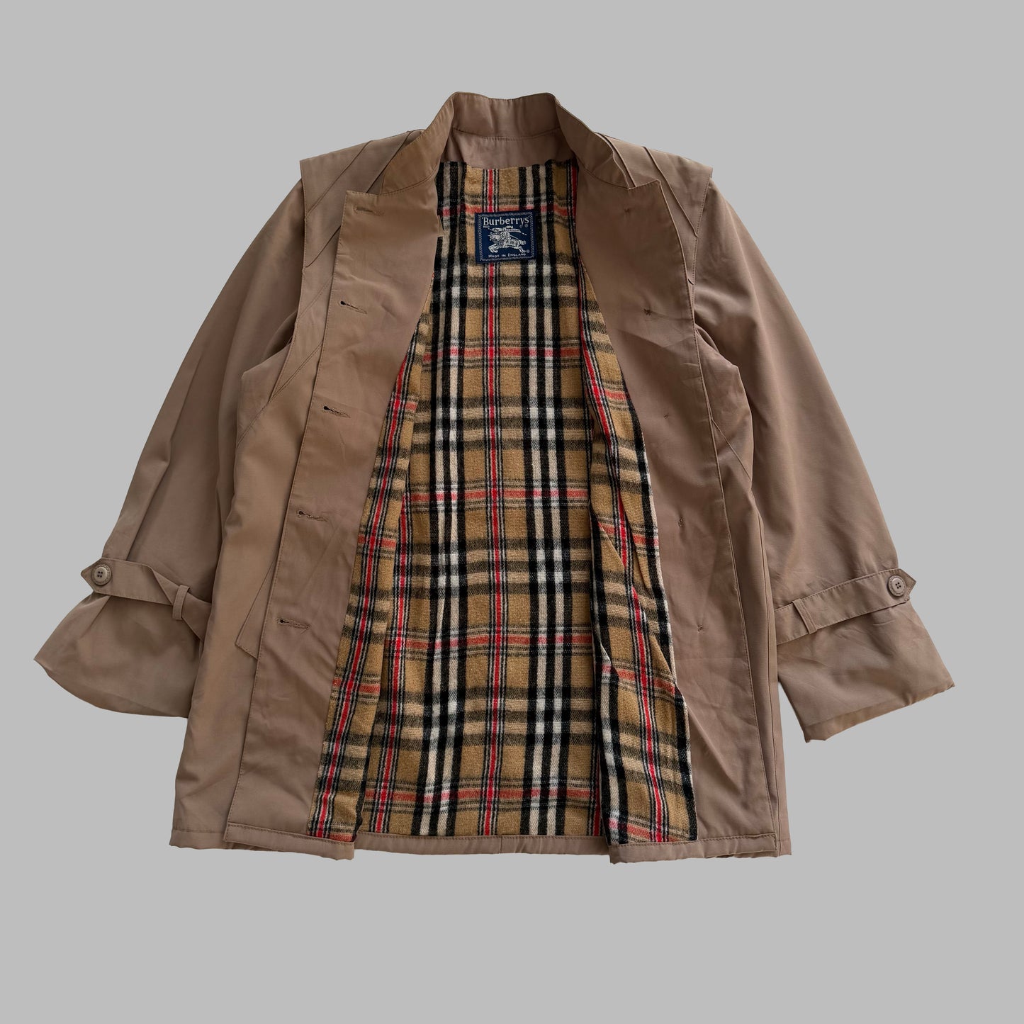 90s Burberry Trench Coat - M